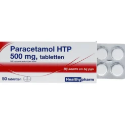 Healthypharm Paracetamol 500mg 50 tabletten