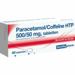 Healthypharm Paracetamol Coffeïne 500/50 mg 40 tabletten
