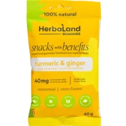 Herbaland Gummies Tumeric & Ginger 40 gr