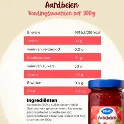 Hero Fruitspread Aardbeien 350 gr