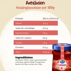 Hero Jam Aardbeien 600 gr