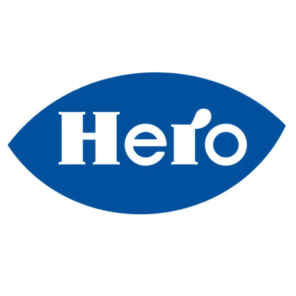 Hero Jam Aardbeien 600 gr