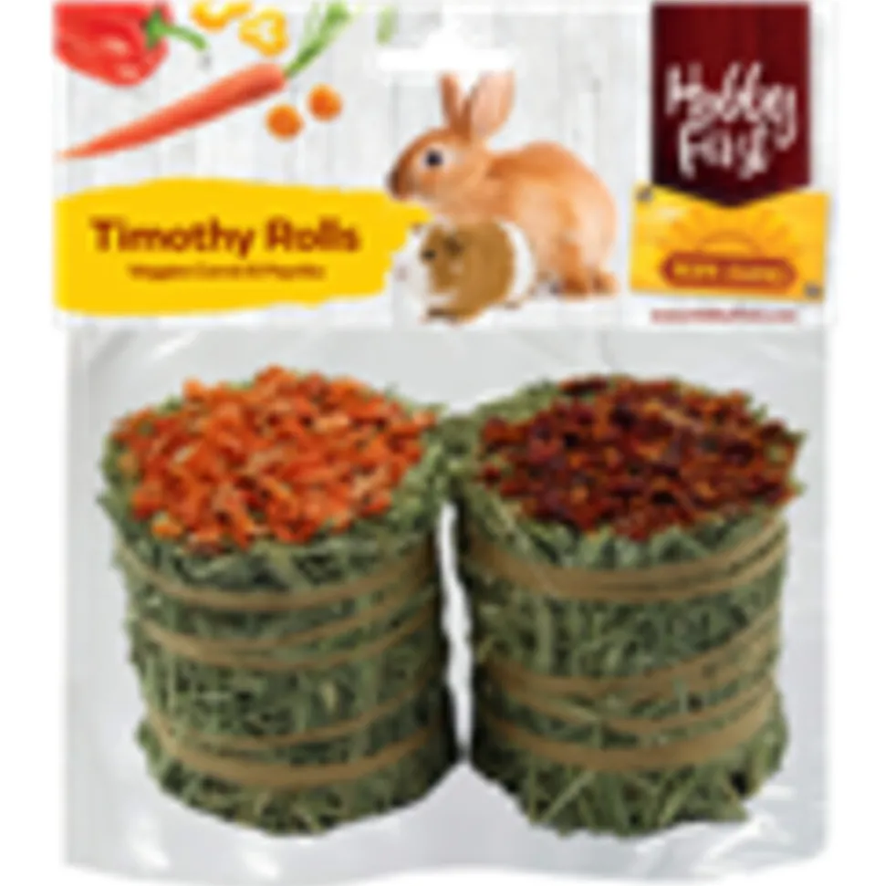 HobbyFirst Hope Farms Timothy Rolls Wortel & Paprika 200 gr