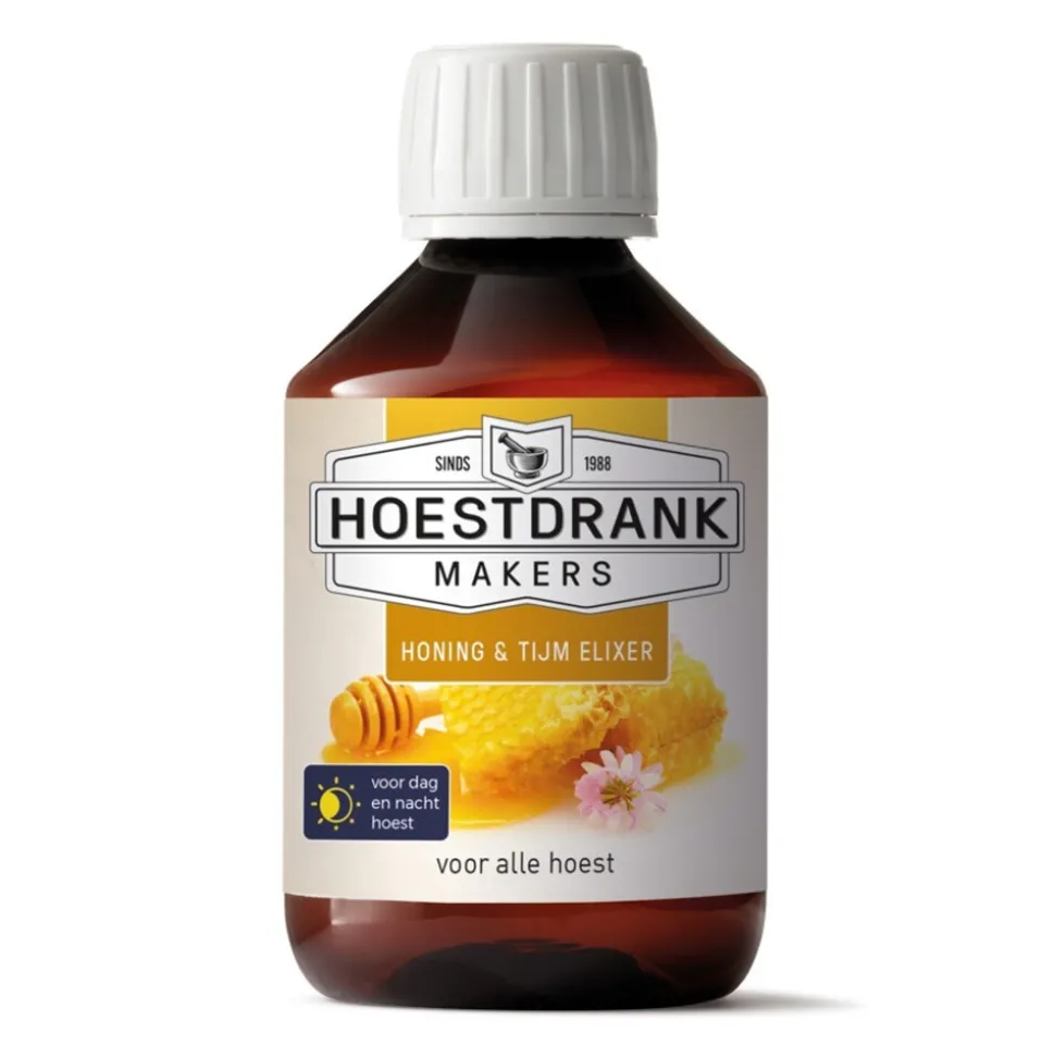 Hoestdrankmakers Elixer Honing & Tijm 200 ml