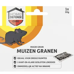 Home Defense Muizen Granen Alfachloralose Kant-en-Klare Lokdoos Magik Grain