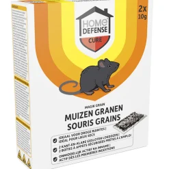 Home Defense Muizen Granen Alfachloralose Kant-en-Klare Lokdoos Magik Grain 2 stuks