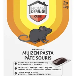 Home Defense Muizen Pasta Alfachloralose Kant-en-Klare Lokdoos Magik Paste 2 stuks