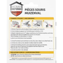 Home Defense Muizenval Kunststof 2 stuks
