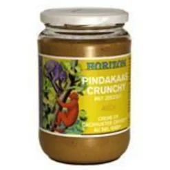 Horizon Pindakaas Crunchy met Zout Bio 650 gr