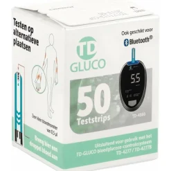 HT One TD Glucose Teststrips 50 stuks