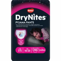 Huggies DryNites Absorberende Luierbroekjes Meisjes 3-5 jaar 10 stuks