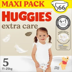 Huggies Extra Care Luiers Maat 5 (11 - 25 kg) 66 stuks