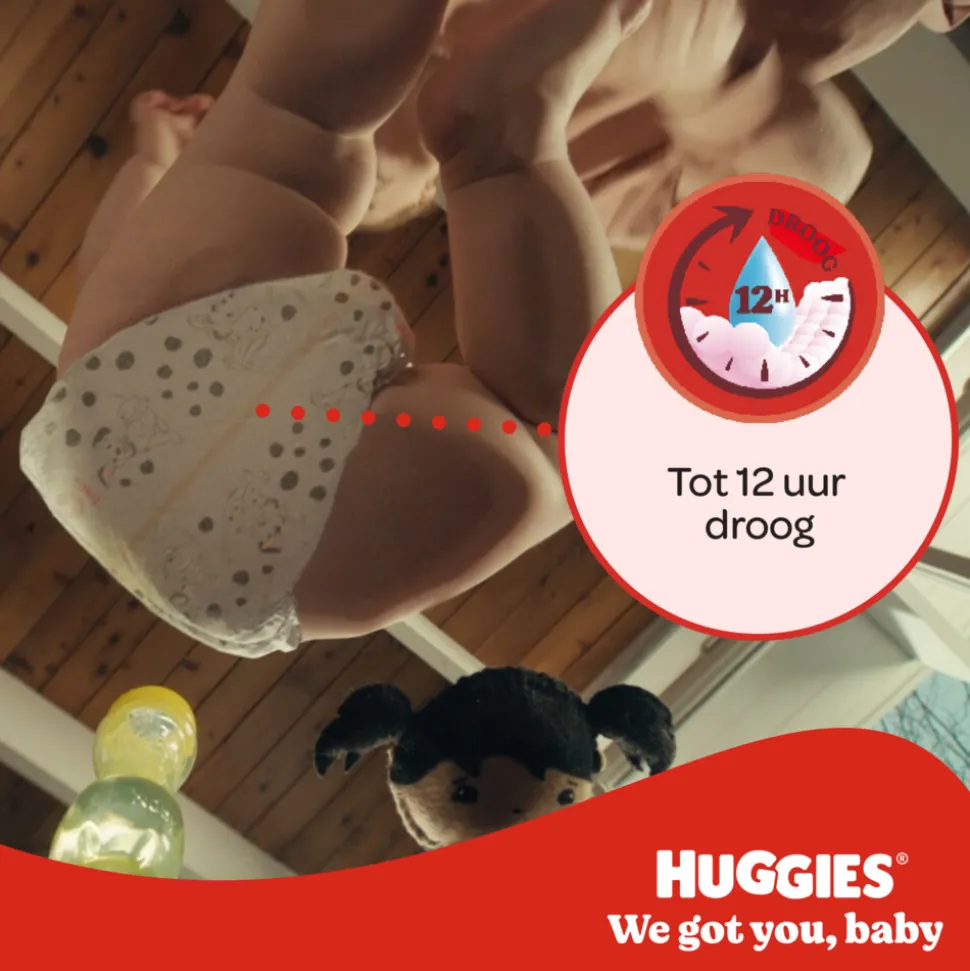 Huggies Little Movers Luierbroekjes Maat 6 (15 - 25 kg) 96 stuks