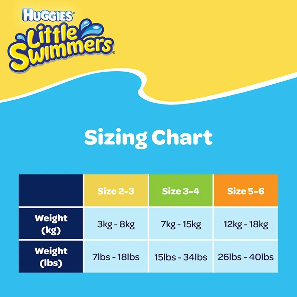 Huggies Little Swimmers Maat 5-6 (12-18 kg) 11 stuks
