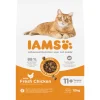 IAMS Cat senior 11+ Kattenvoer Chicken 10 kg