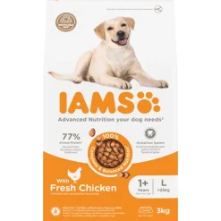 IAMS Dog Adult Large Kip 3 kg