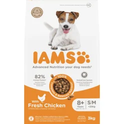 IAMS Dog Senior Small - Medium Kip 3 kg