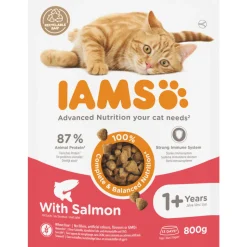 IAMS Kat Adult Zalm 800 gr