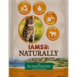 IAMS Naturally Kat Adult New Sealand Lam & Rijst 700 gr