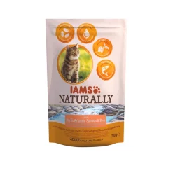 IAMS Naturally Kat Adult North Atlantic Zalm & Rijst 700 gr