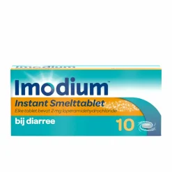 Imodium Instant Smelttablet 2mg 10 stuks