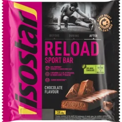 Isostar Reload Sportreep Chocolade 3 x 40 gr