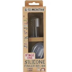 Jack n Jill Vingertandenborstel 6-12 maanden 2 stuks