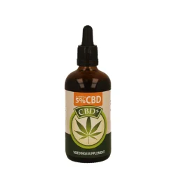 Jacob Hooy Cbd Plus Olie 5% 100 ml