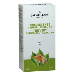 Jacob Hooy Groene Thee Gember - Curcuma 20 stuks