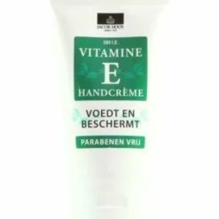 Jacob Hooy Vitamine E Creme Tube Hand en Bodycreme 150 ml