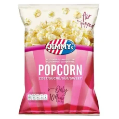 Jimmy's Popcorn Minibag Zoet 21 x 27 gr