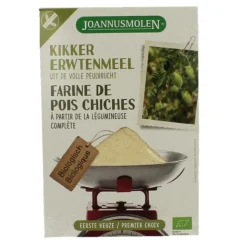 Joannusmolen Kikkererwtenmeel Glutenvrij Bio 275 gr