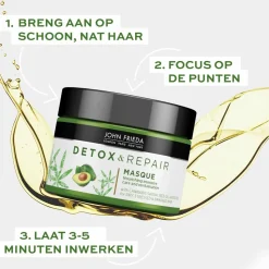 John Frieda Detox & Repair Haarmasker 250 ml