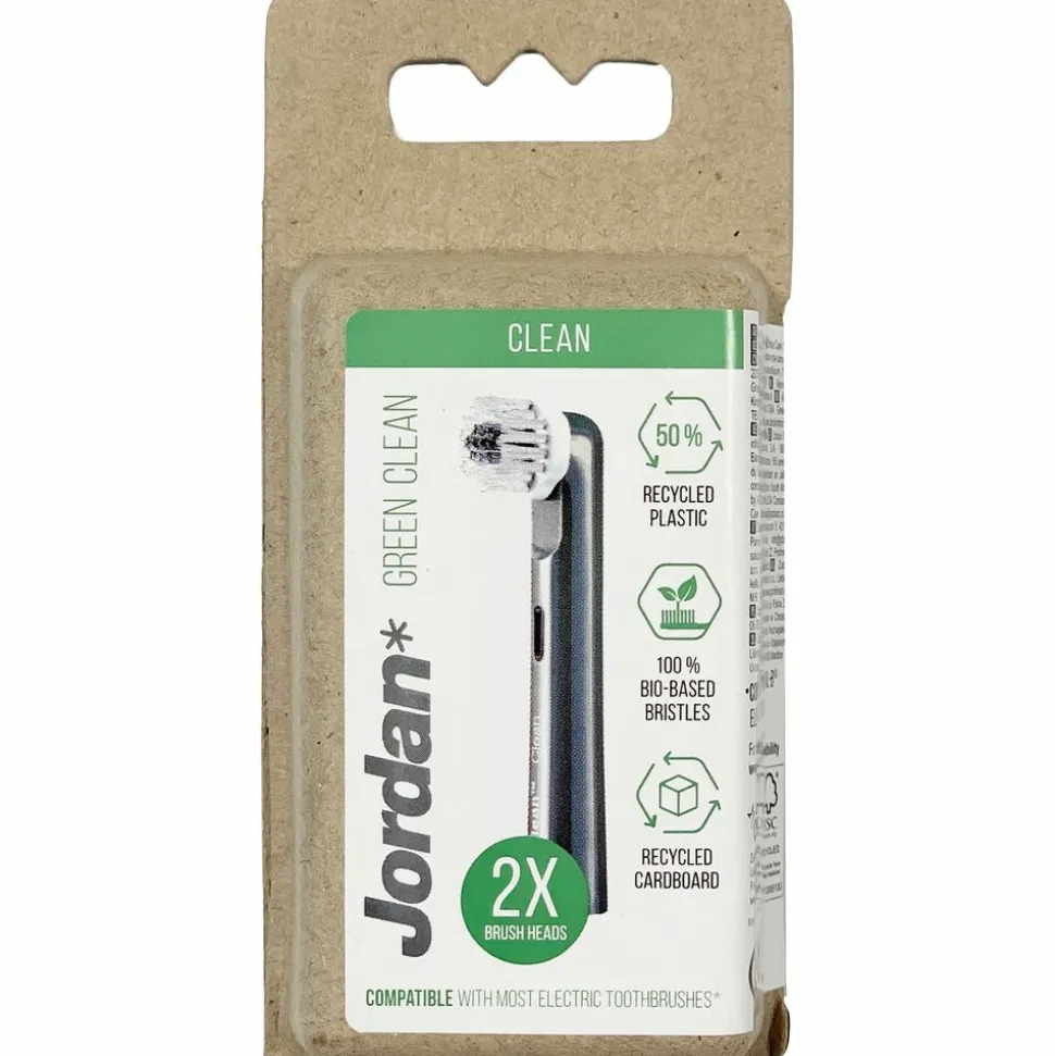 Jordan Opzetborstels Green Clean 2 stuks