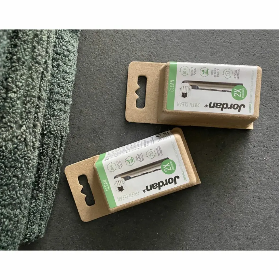 Jordan Opzetborstels Green Clean 2 stuks