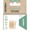 Jordan Tandenstokers Green Clean Dun 100 stuks