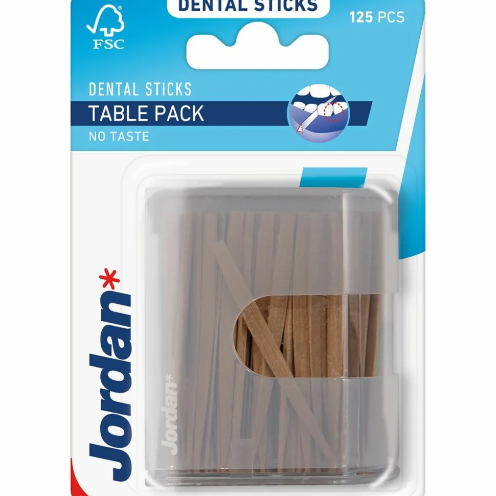 Jordan Tandenstokers Table Pack 125 stuks