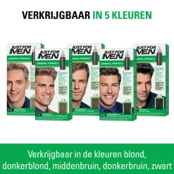 Just for Men Haarkleuring Zwart H55 1 set