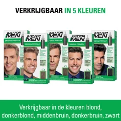 Just for Men Haarkleuring Donkerblond H25 1 set