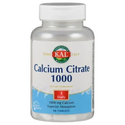 KAL Calcium Citraat 1000mg 90 tabletten