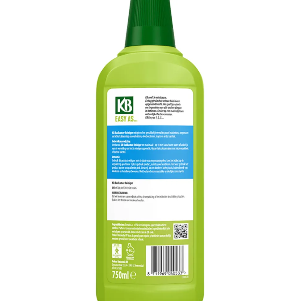 KB Easy Badkamerreiniger Concentraat 750 ml