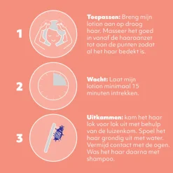 Kidsner Lizzy Anti Luizen Lotion + Luizenkam 75 ml