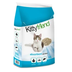 Kitty Friend Kattenbakvulling Absorbent 30 liter