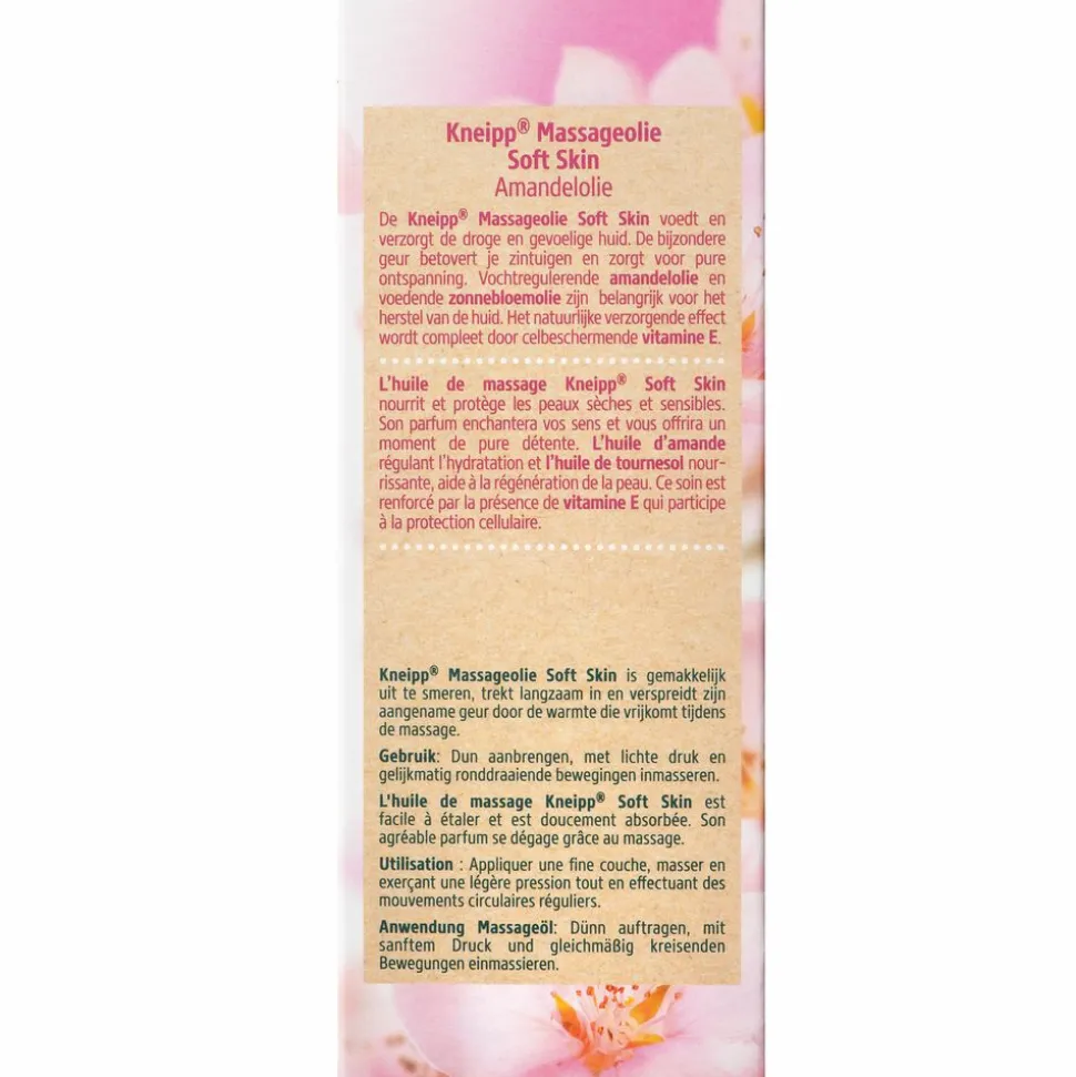 Kneipp Massageolie Soft Skin Amandelbloesem 100 ml