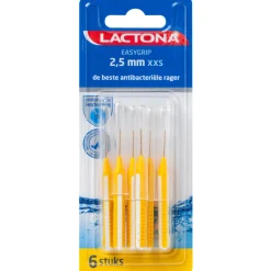 Lactona EasyGrip Ragers XXS Geel 2.5 mm 6 stuks