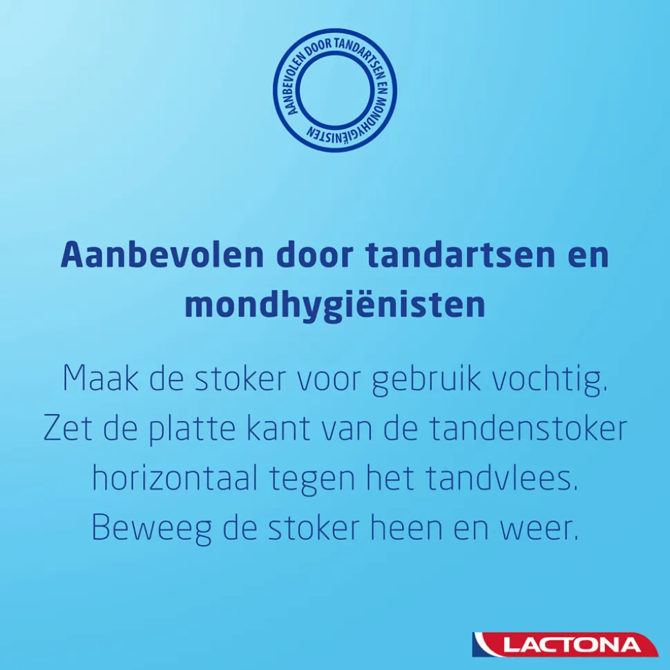 Lactona Intersticks Tandenstokers 100 stuks