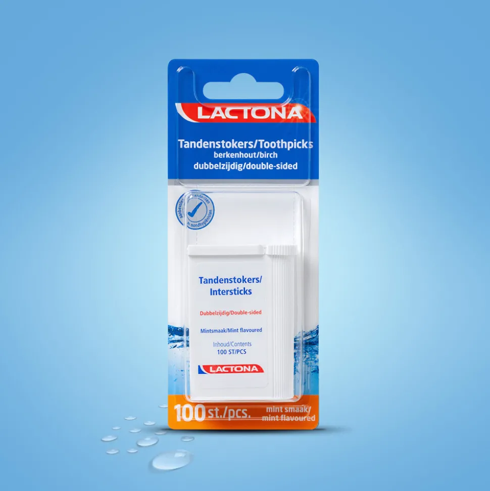 Lactona Intersticks Tandenstokers 100 stuks