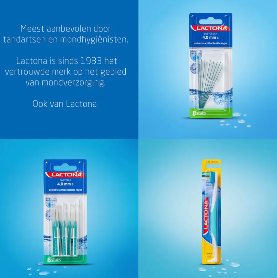 Lactona Intersticks Tandenstokers 100 stuks