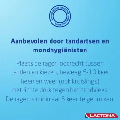 Lactona Ragers Easyclean XXL Rood Cilindrisch 12.0 mm 8 stuks