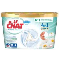 Le Chat Wascapsules Sensitive Zachte Lentebloesem 16 wasbeurten 16 stuks